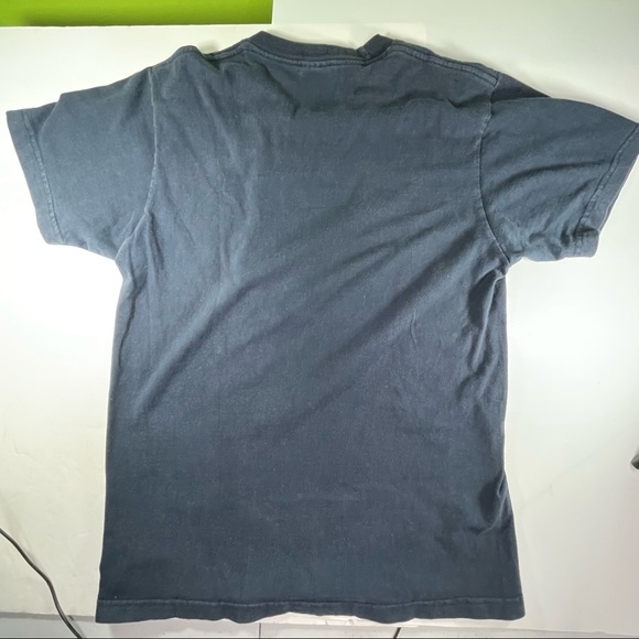 Supreme Bus on Fire from Speed Mens Medium Size Navy Tee Shirt Rare T-Shirt - Picture 3 of 5